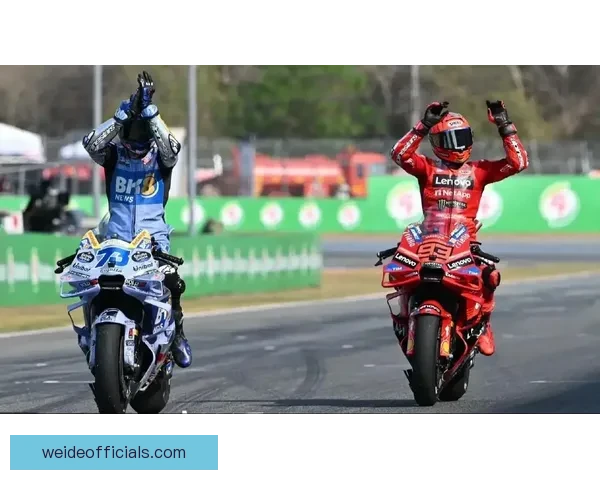 马奎斯再夺MotoGP分站冠军刷新赛季积分榜新纪录